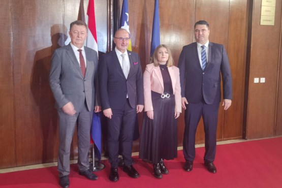 Članovi Zajedničkog povjerenstva za europske integracije PSBiH razgovarali sa ministrom vanjskih i europskih poslova Republike Hrvatske 